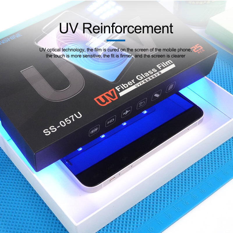 SUNSHINE new products SS-057U UV Fiber Glass Protective Film new hydrogel films, UV Fiber Glass Protective Film, Stronger films