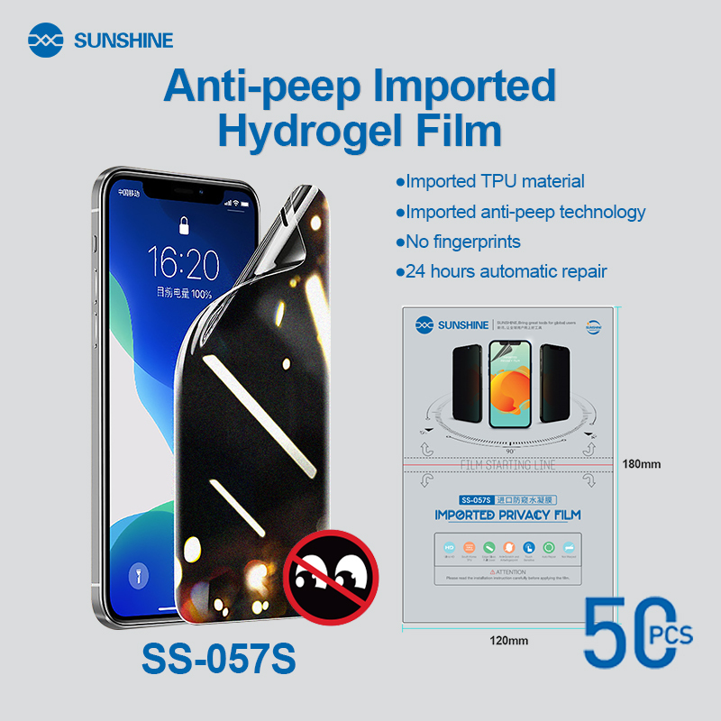 SUNSHINE SS-057S Privacy hydrogel films Privacy hydrogel films, Flexible Privacy Screen, Protector films