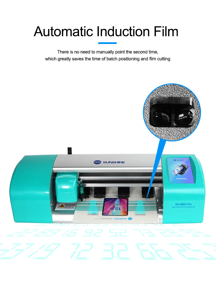 SUNSHINE SS-890C Pro Multifunctional Intelligent Cloud Film Cutting Machine（12.9 INCH) SUNSHINE SS-890C Pro Multifunctional Intelligent Cloud Film Cutting Machine（12.9 INCH)