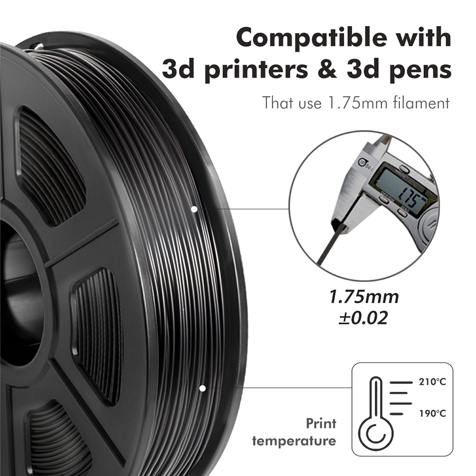 Flexible TPU Filament 1.75mm 3D Printer Filament ...