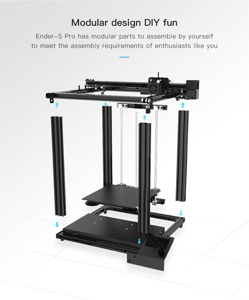 V1.15 Creality Ender 5 Pro Official 3D Printer Silent Mainboard with