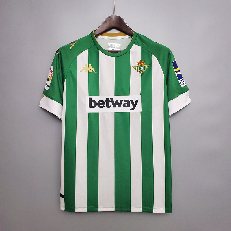 2020-2021 Men Real Betis Home Jersey