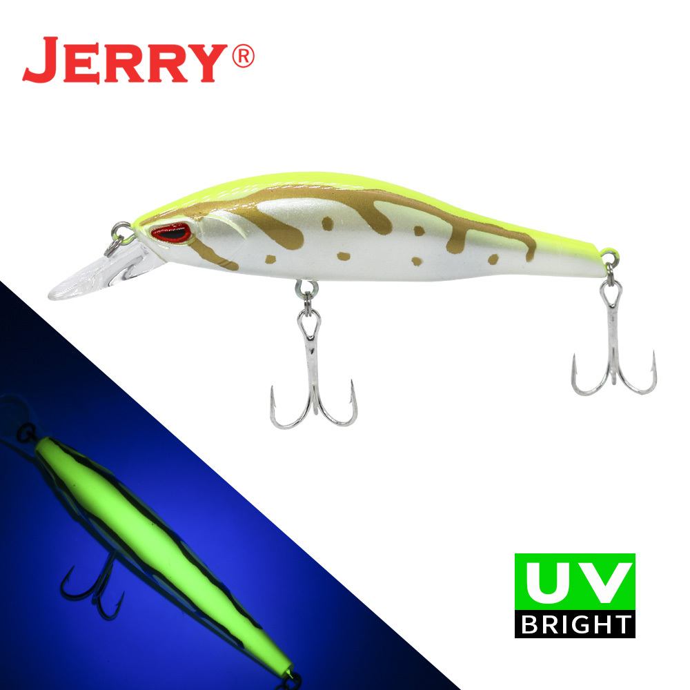 Jerry 85mm 10.5g sinking minnow jerkbait hard plastic bait ...