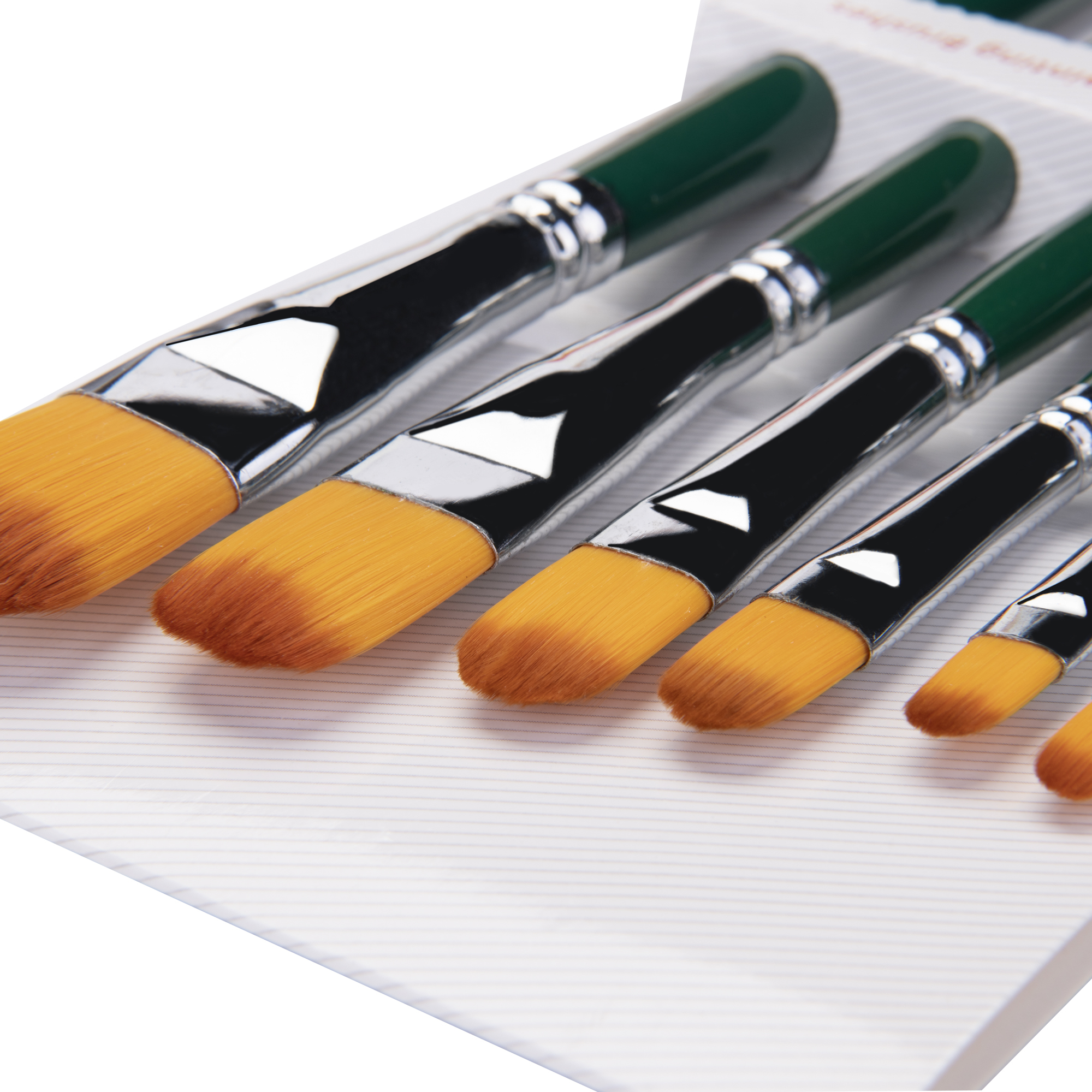 High Quality 6 Professional Artist Brushes Acrylic Paint