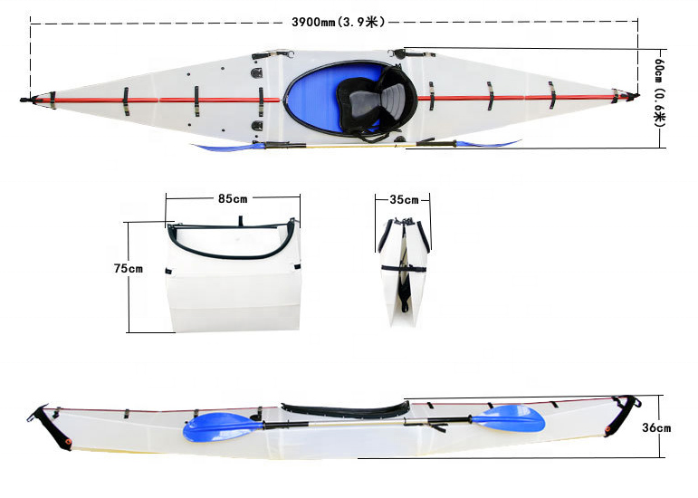 Best wholesale high quality kayak folding sit on top 