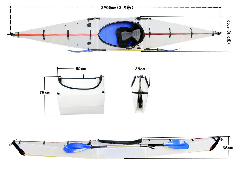 Best Anmexi Vanace Hot Sale Paddle Inflatable Clear Jet 