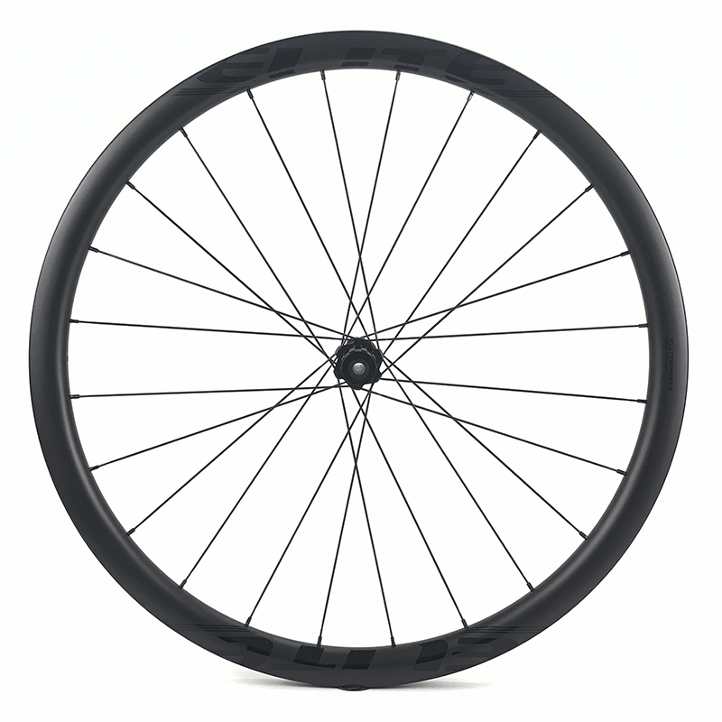 Elitewheel gravel bike wheelset 35mm depth 32mm width