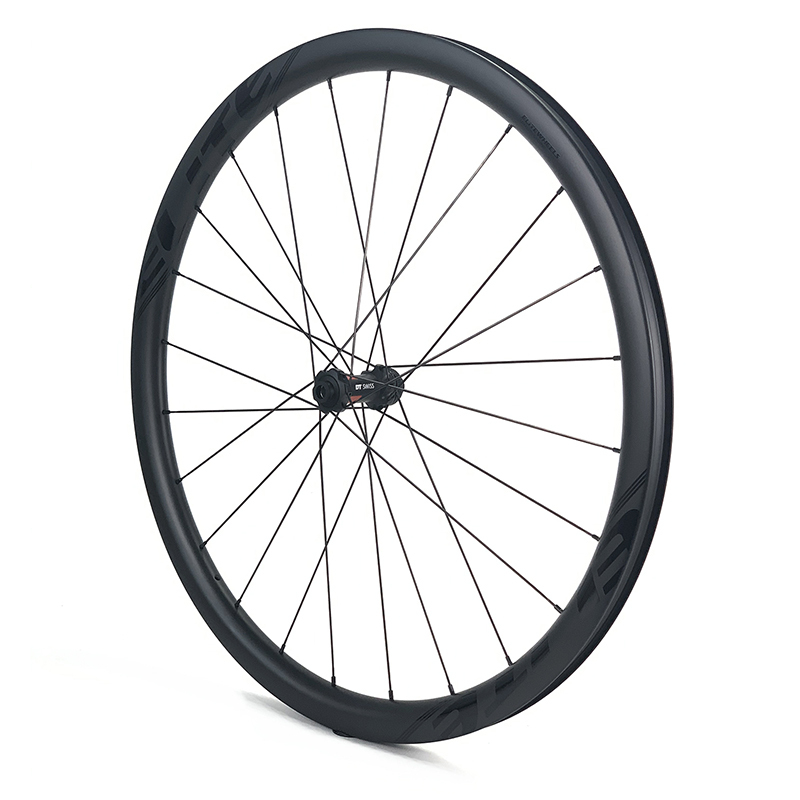 Elitewheel gravel bike wheelset 35mm depth 32mm width