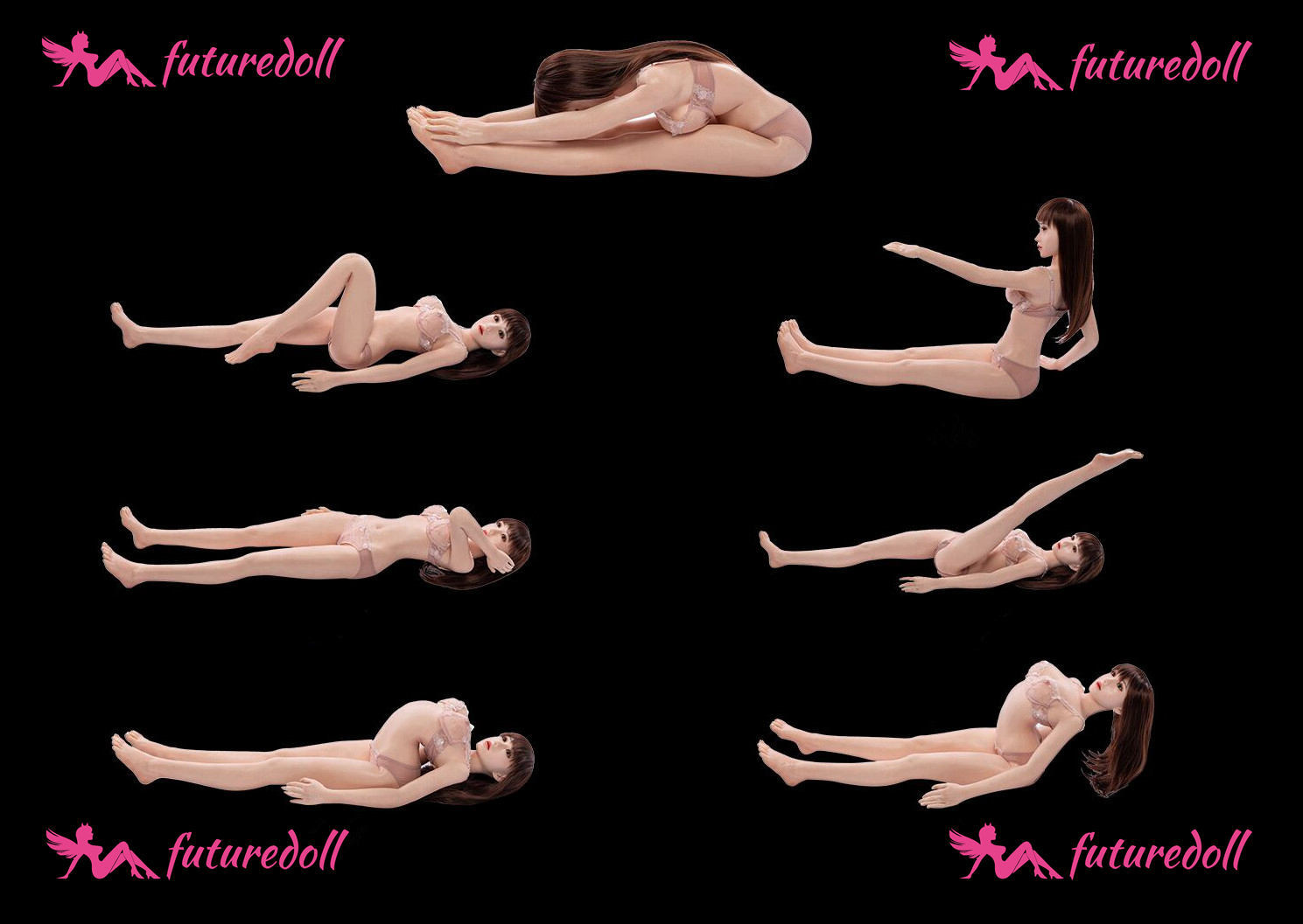 Future Doll Flexible Skeleton--Yoga Position