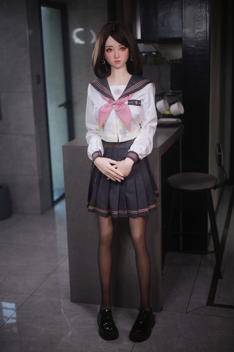 Life Size Silicone Love Dolls 166cm Realistic Japanese Love Doll Aiko Asian Cute Girl Sex Doll Asian Real Doll Sexy 166cm Realistic Silicone Sex Doll Fine Love Doll