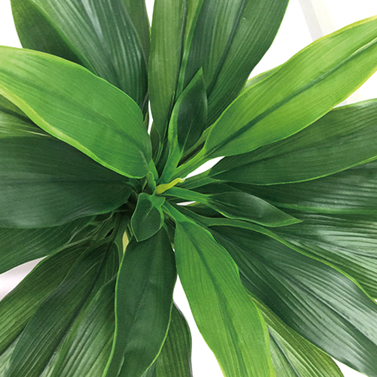 High faux trees plastic plants Artificial brazilian dracaena trees for