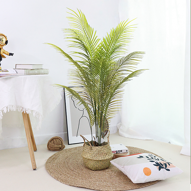 faux plants plastic palm trees Artificial palm trees for decoration