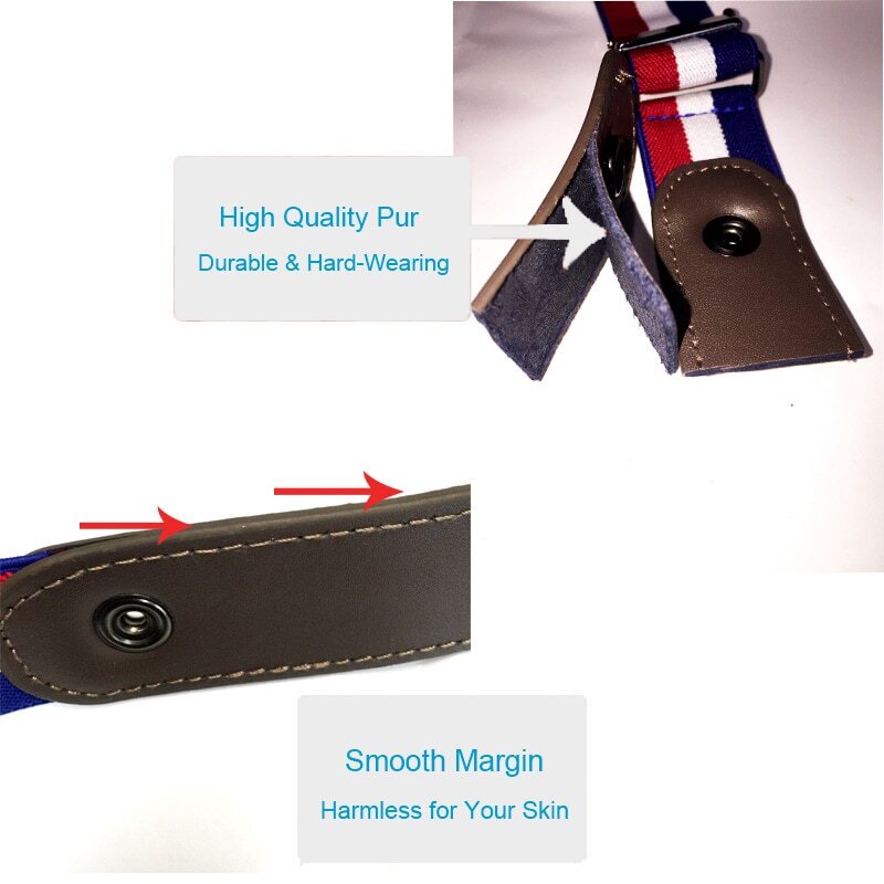 Belt For Jean Pants,Dresses,No Buckle Stretch Elastic Waist Belt For Women/Men,No Bulge,No Hassle Waist Belt