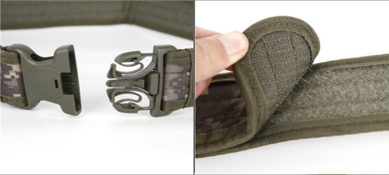 Army Style Combat Belts Quick Release Tactical Belt Fashion Men Military Canvas Waistband Outdoor Hunting Hiking Tools 8 Colors 