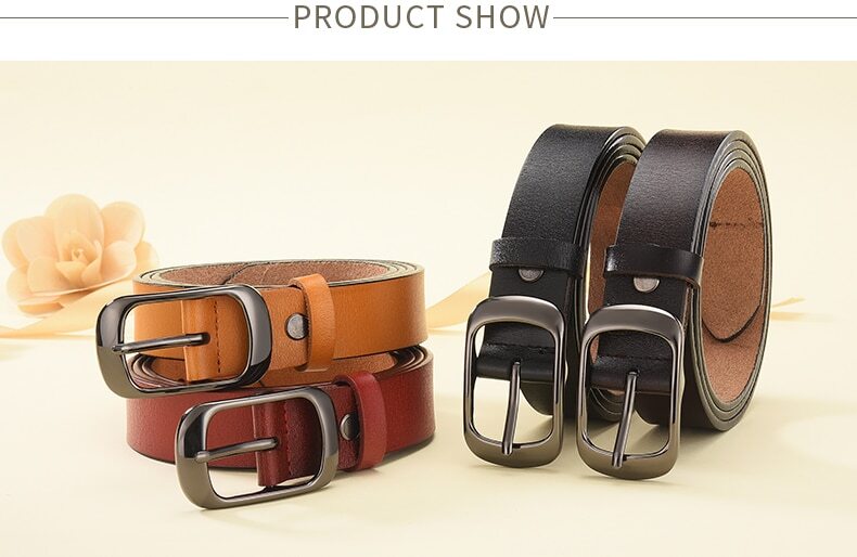 New Women PU Leather Belt For Female Strap Casual All-match Ladies Adjustable Belts Designer High Quality Brand 
