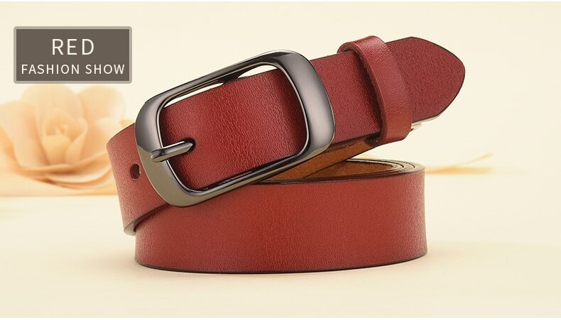 New Women PU Leather Belt For Female Strap Casual All-match Ladies Adjustable Belts Designer High Quality Brand 
