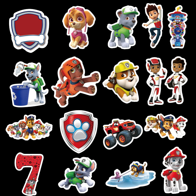 PAW Patrol Stickers Funny Anime Stickers Cute Cartoon Stickers Cool
