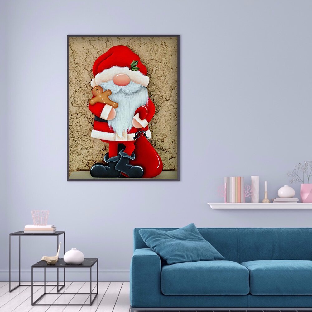 Sunature 5D DIY Full Drill Cartoon Gnome Diamond Painting Cross Stitch