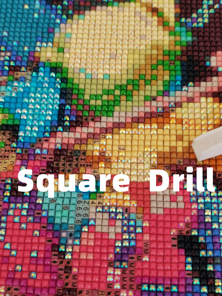 Sunature 5D Full Square Round Drills Diamond Painting Kit Spring ...