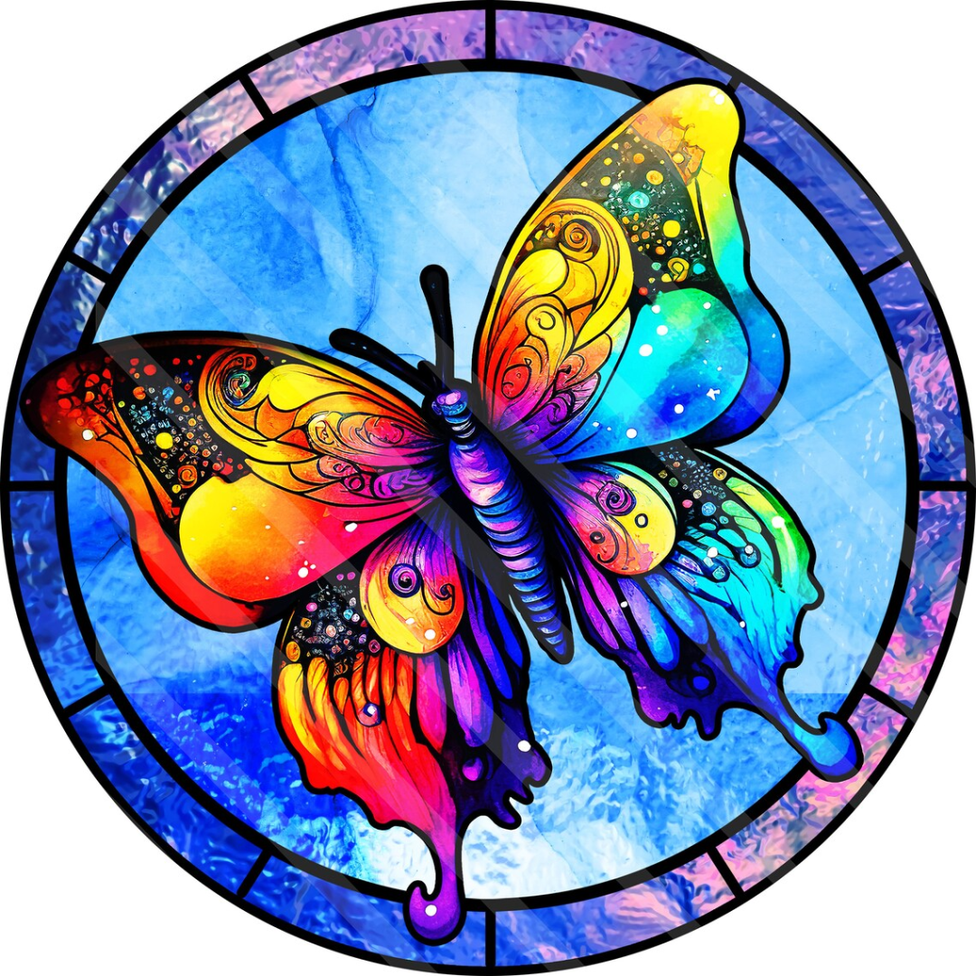 Sunature AB Diamond Painting Art Full AB Square Round Drills Butterfly ...