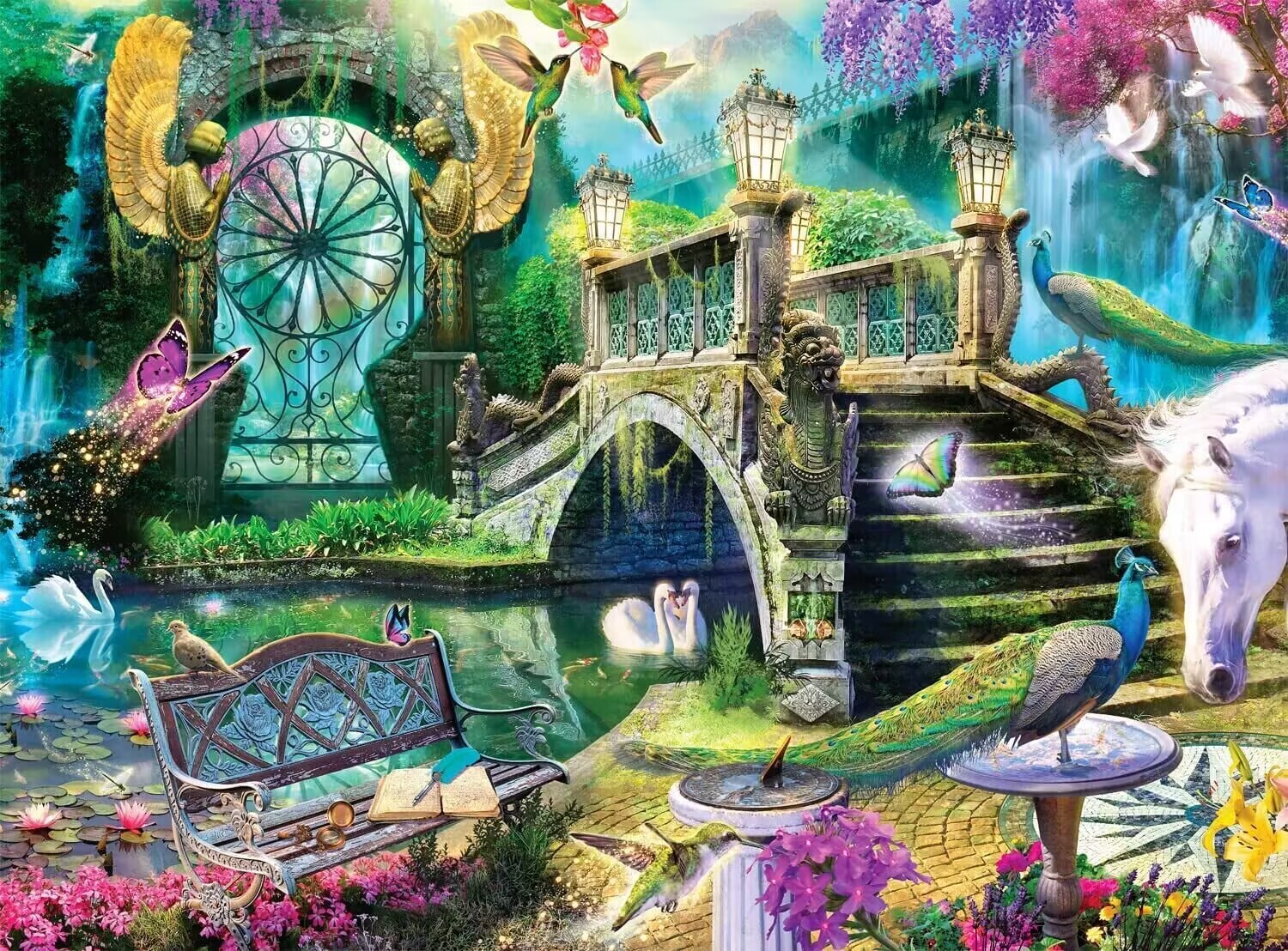Sunature AB Diamond Painting Art Full AB Square Round Drills Dream ...