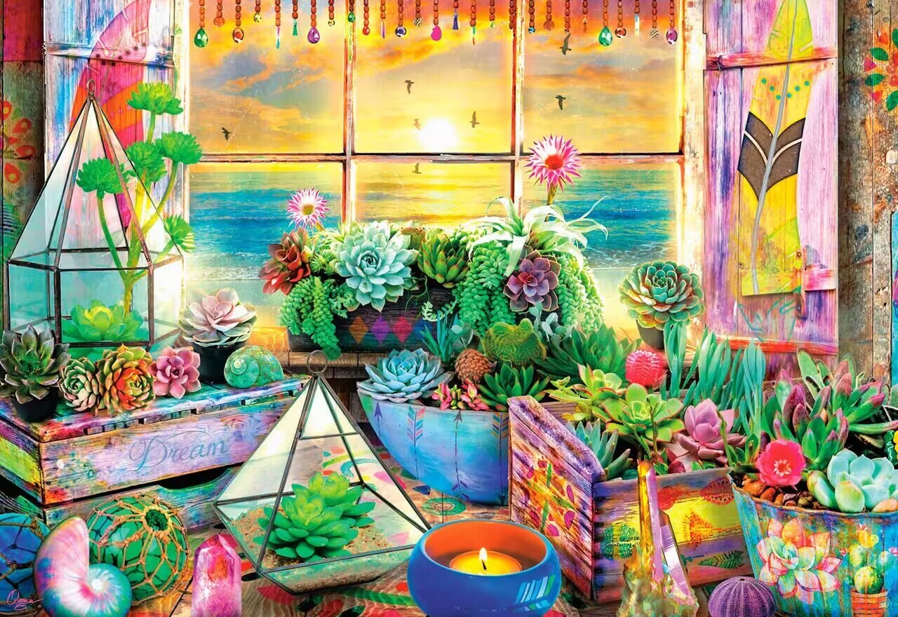 Sunature AB Diamond Painting Art Full AB Square Round Drills Garden