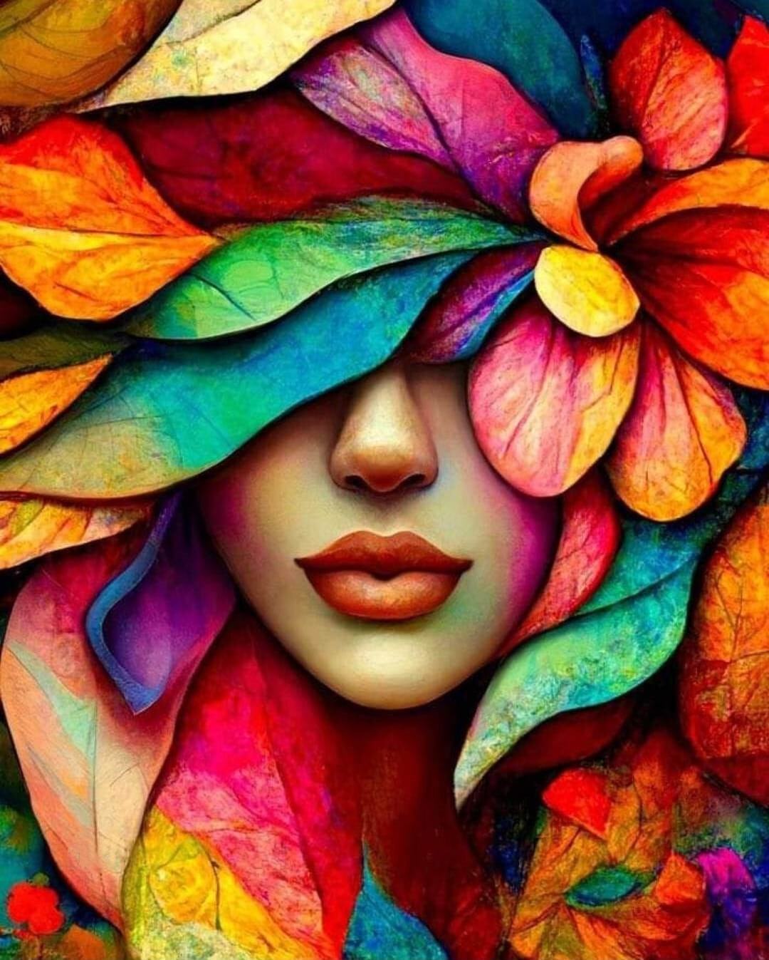 Sunature AB Diamond Painting Art Full Square Round Drills Beauty ...