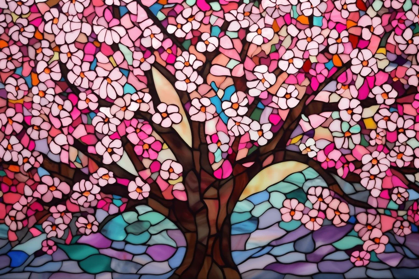 Sunature Diamond Painting Art Full Square Round Drills Tree Diamond ...
