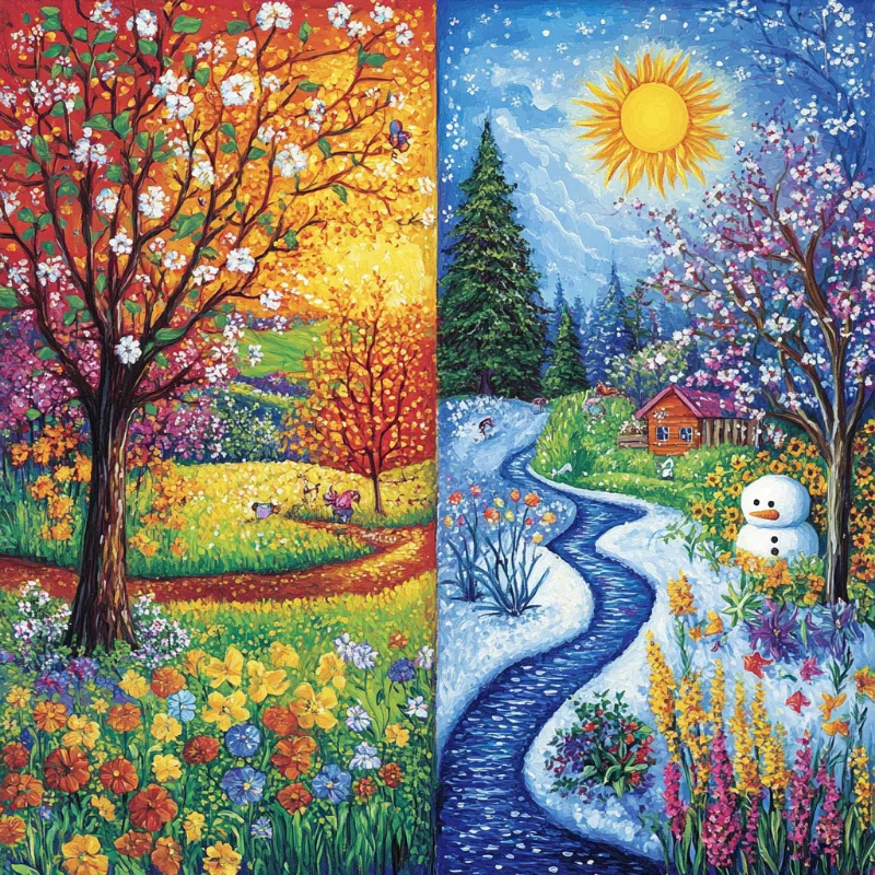Sunature Diamond Painting Art Full Square Round Drills Tree Snowman ...