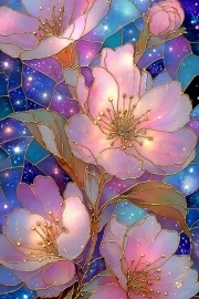 Sunature Full Fairy Dust Drills Diamond Painting Art Full Square Round Drills Flowers Diamond Painting Sunshine Drills