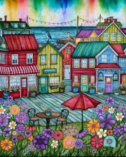 Sunature AB Diamond Painting Art Full Square Round Drills Beach Houses Diamond Painting Kit 5-10 AB Colors