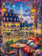 Sunature AB Diamond Painting Art Full Square Round Drills City Night Diamond Painting Kit 5-10 AB Colors