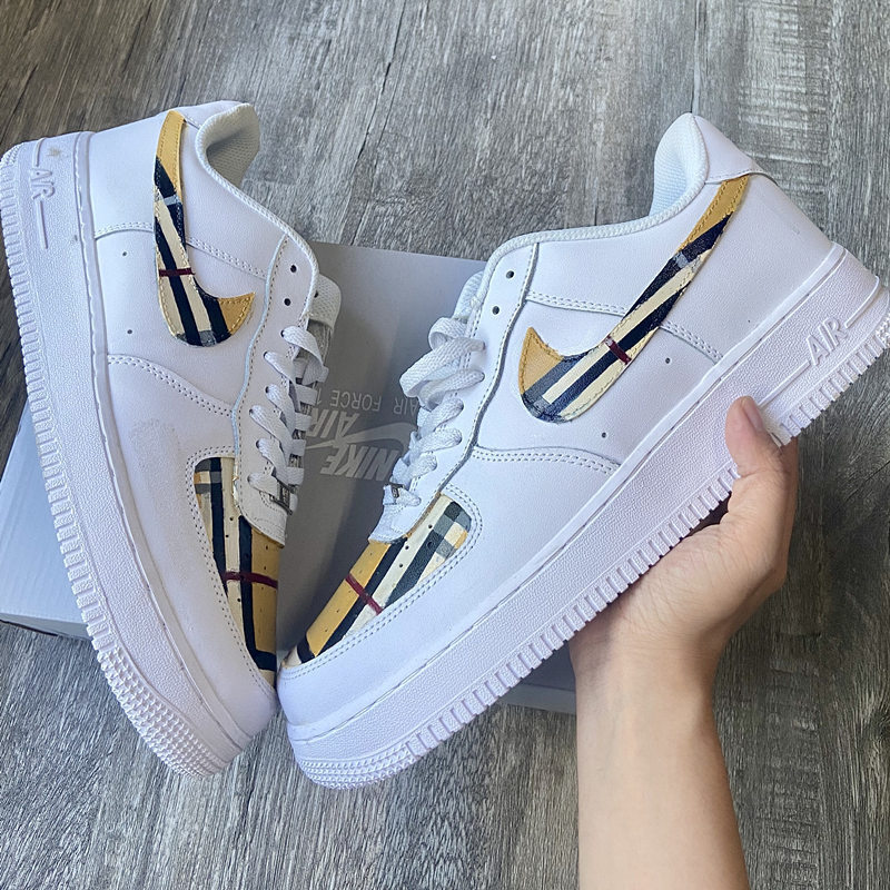 air force 1 white burberry