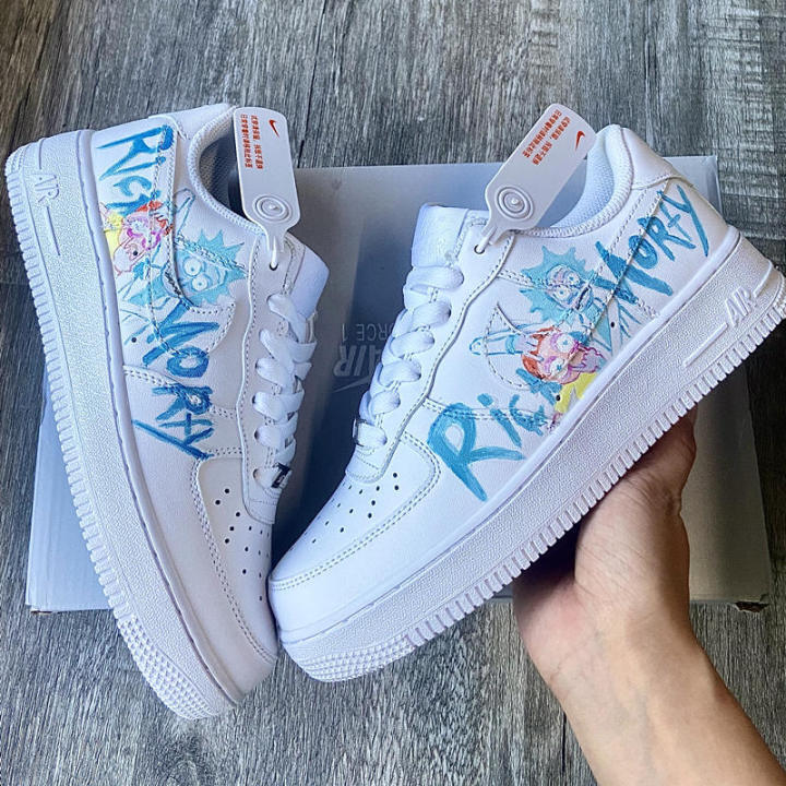 rick and morty custom air force 1