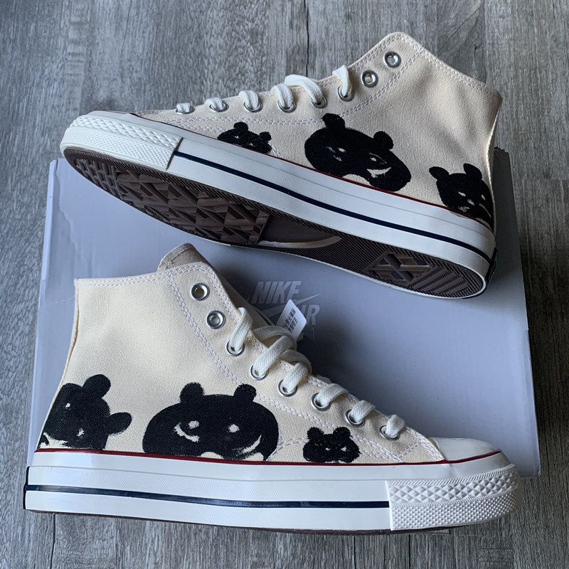 Custom Graffiti Shoes For Canvas Shoes Beige Hand Painted Art Sneaker E005 The Zero Custom