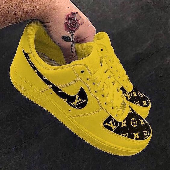 drippy yellow shoes