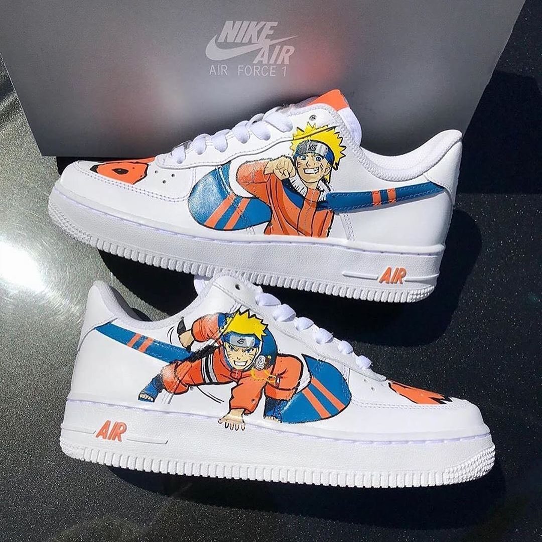 air force 1 painted shoes