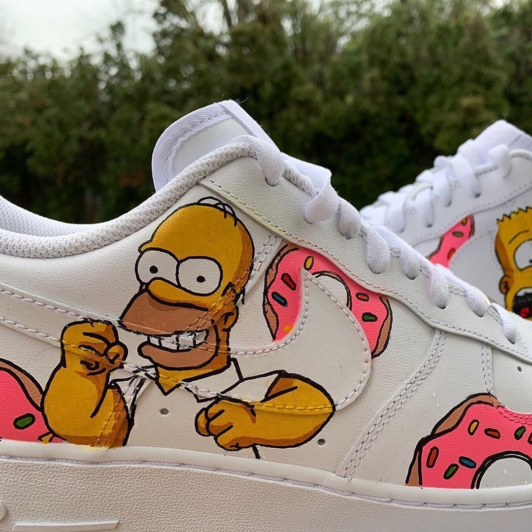 69 White Custom graffiti shoes Combine with Best Outfit