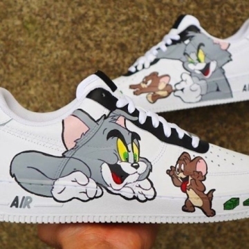custom tom and jerry shoes