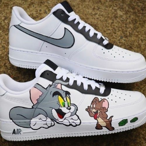 tom and jerry nike air force