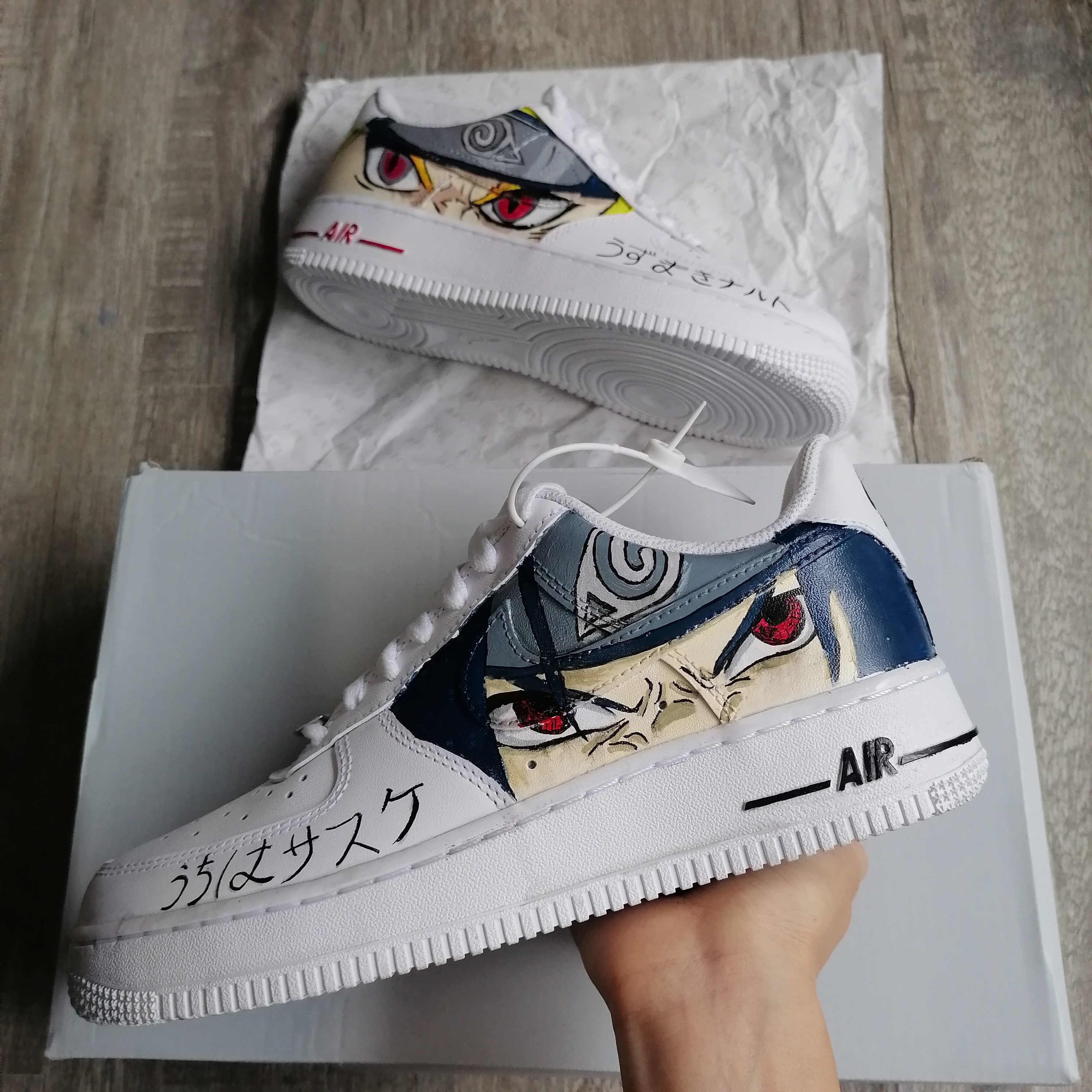 air force 1 x naruto