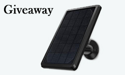 How to get Free Solar Panel for Battery Powered Security Camera?