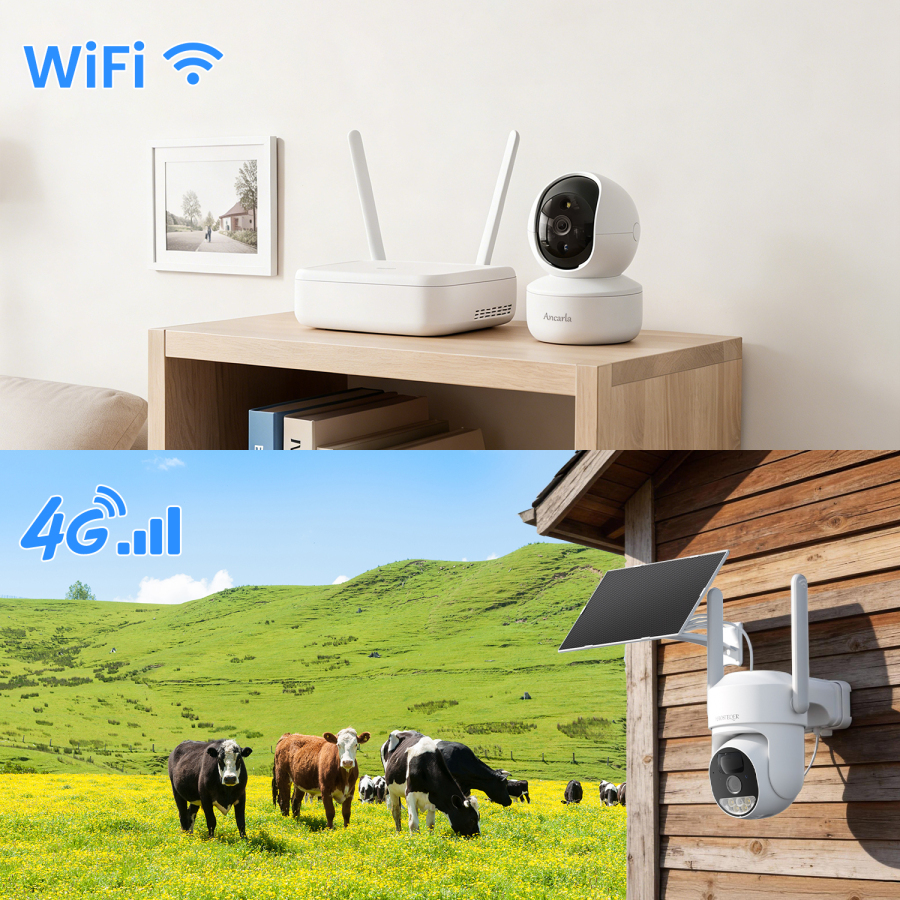 4G LTE vs. WiFi Security Cameras: How Connectivity Changes Where You Can Use Them?