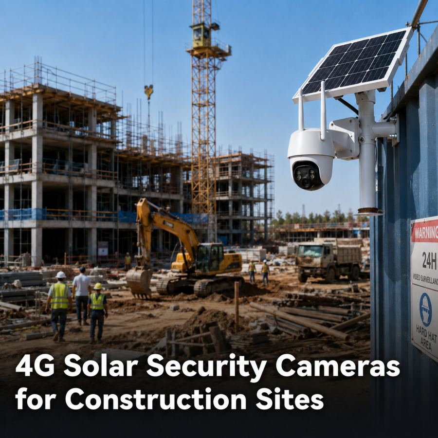 4G Solar Security Cameras for Construction Sites: How to Protect Tools and Equipment After Hours