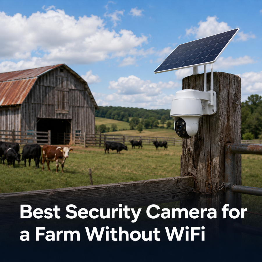 Best Security Camera for a Farm Without WiFi: What to Choose and Where to Install It