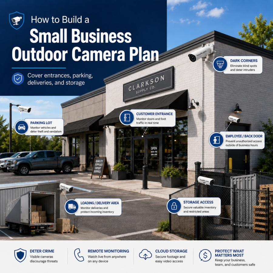 How to Build a Small Business Outdoor Camera Plan