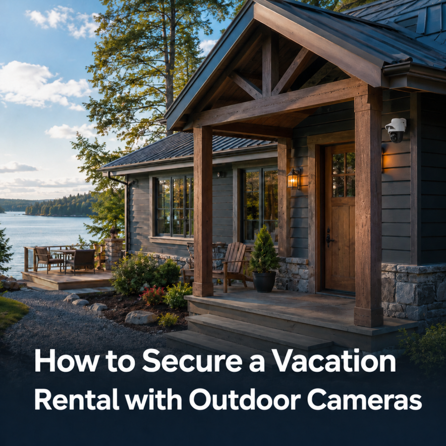 How to Secure a Vacation Rental with Outdoor Cameras