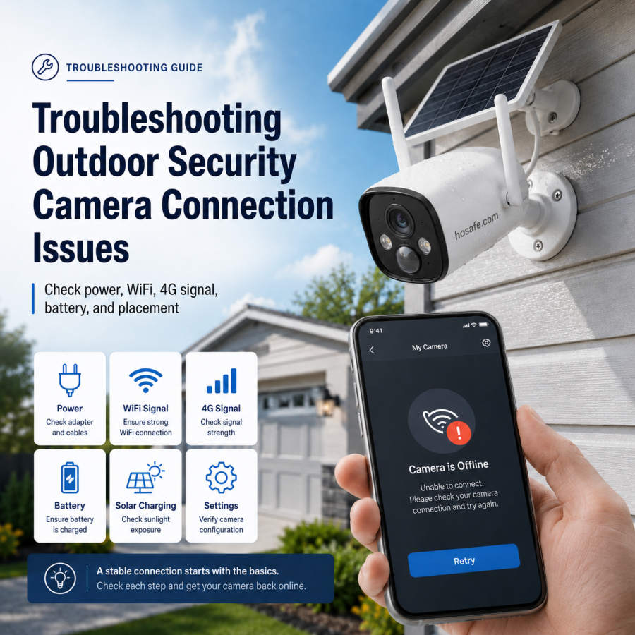 Troubleshooting Outdoor Security Camera Connection Issues