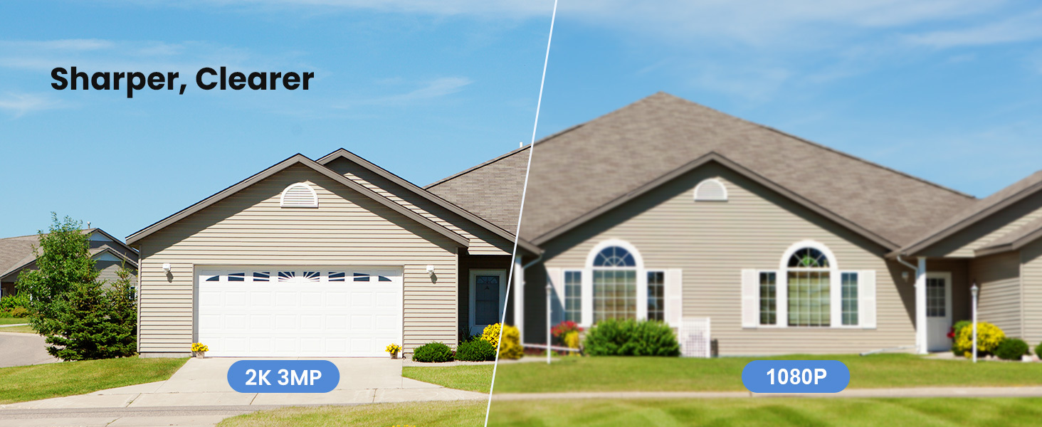 4G LTE Dual-Lens Surveillance Camera, 2K Wired No WiFi CCTV Camera, Outdoor Security Camera, Motion Detection & Auto Tracking, Plug-in Power, 24/7 Recording, 360° View, 2-Way Audio, Color Night Vision, Includes 64GB SD Card