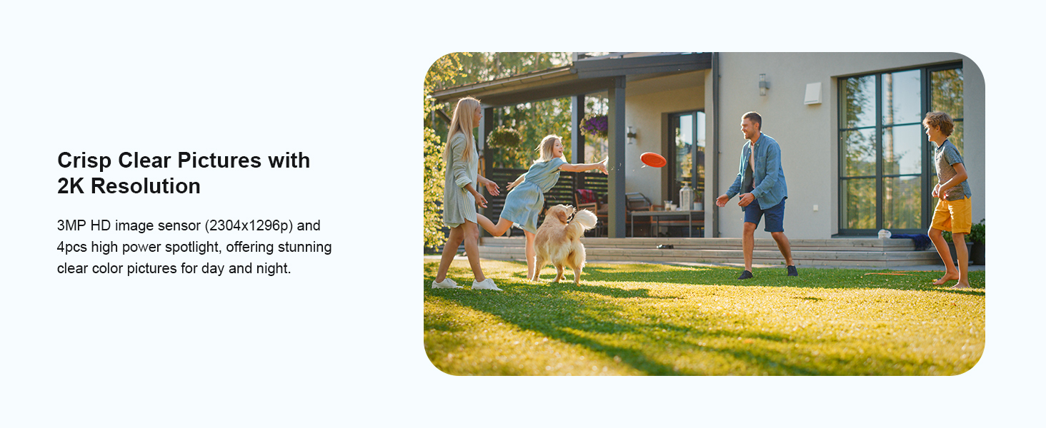 HOSAFE.COM Wireless Security Camera Outdoor, 360° PTZ Remote Cameras for Home Security Solar Powered, 2K 3MP Surveillance & Security Cameras with Spotlight Color Night Vision, PIR Sensor, 2-Way Audio